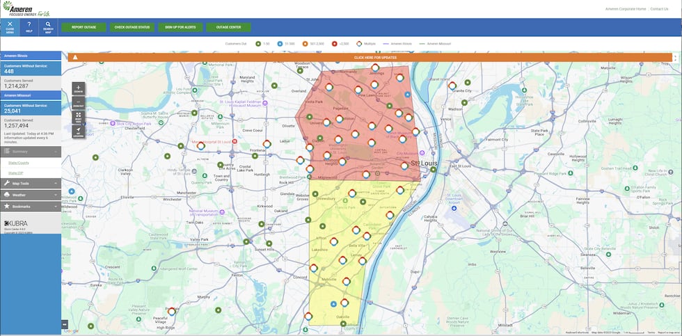 Three days after the storm, many areas of St. Louis are without electricity. Even as Ameren...