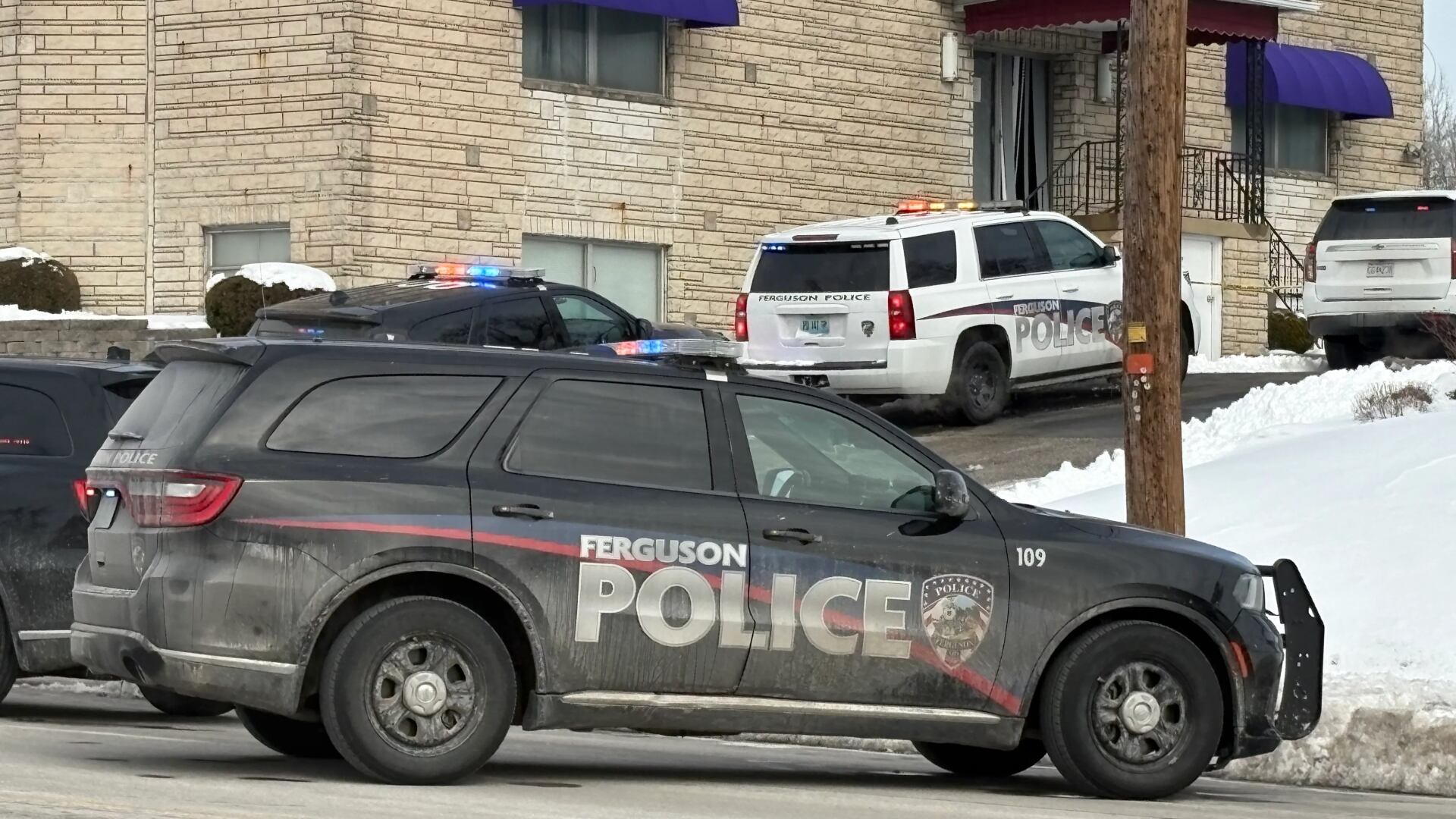 6 injured in shooting at Ferguson funeral home