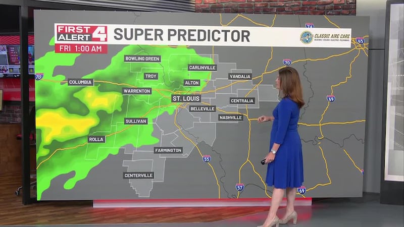 Tonight - Tomorrow: Partly cloudy and chilly overnight with lows in the low 40s. Sunny skies...