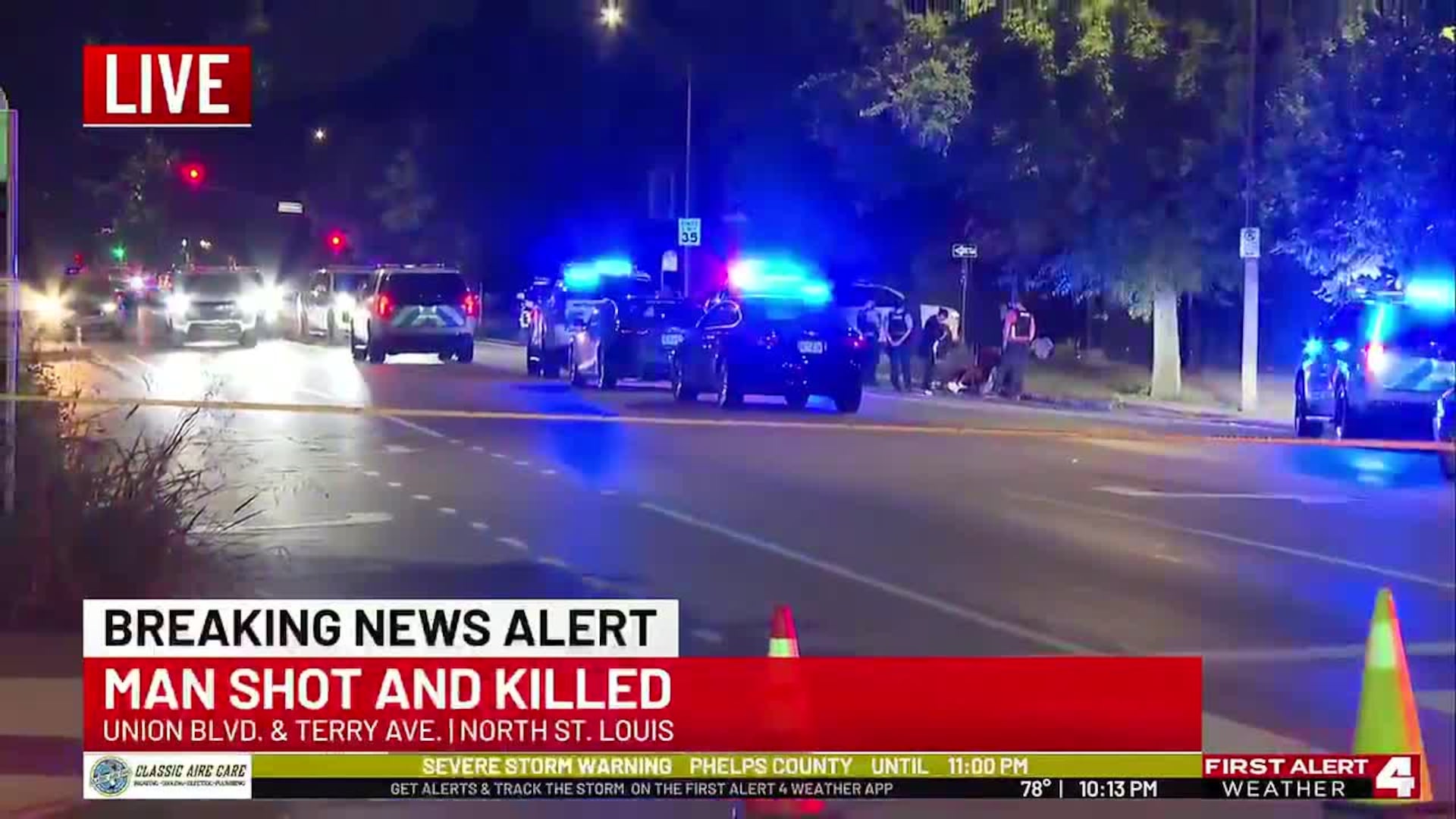 Man shot, killed in North City; police detain four people