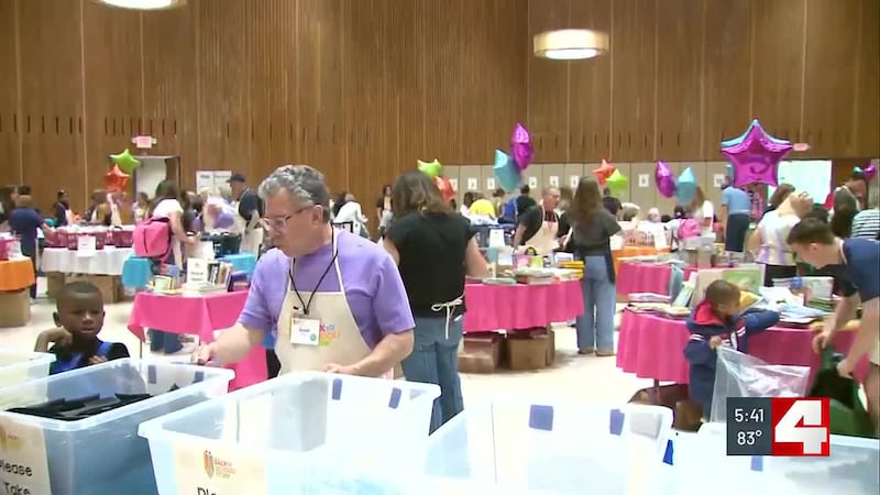 Back to school store helping over 2,000 kids