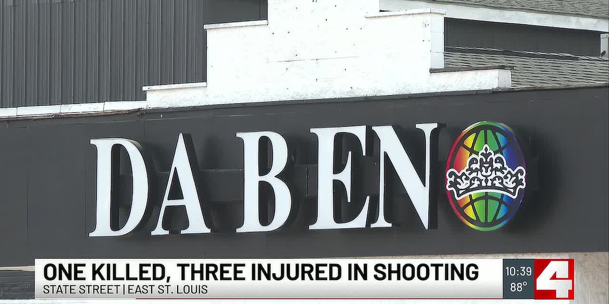 Coverage image for: 1 dead, 3 injured after quadruple shooting at nightclub in East St. Louis