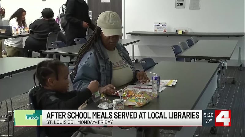 St. Louis County Library, Operation Food Search provide free after-school meals for kids