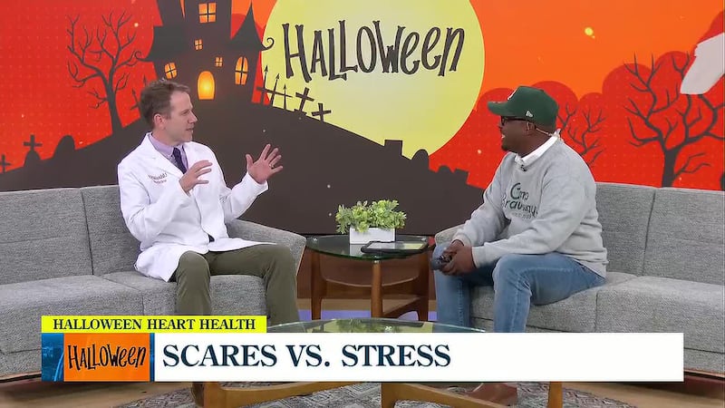 WashU Medicine cardiologist Dr. Mark Huffman explains what happens to your body when scared...