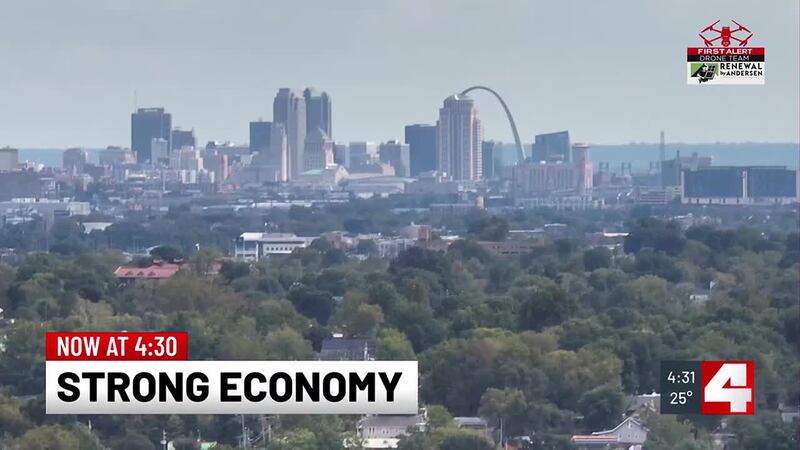 New data shows St. Louis income trend leads nation, GDP shows growth projected for 2024, '25